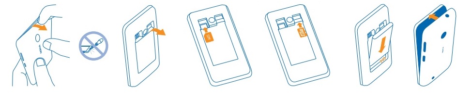 Comment insérer sa carte SIM dans son Nokia Lumia 520 ?